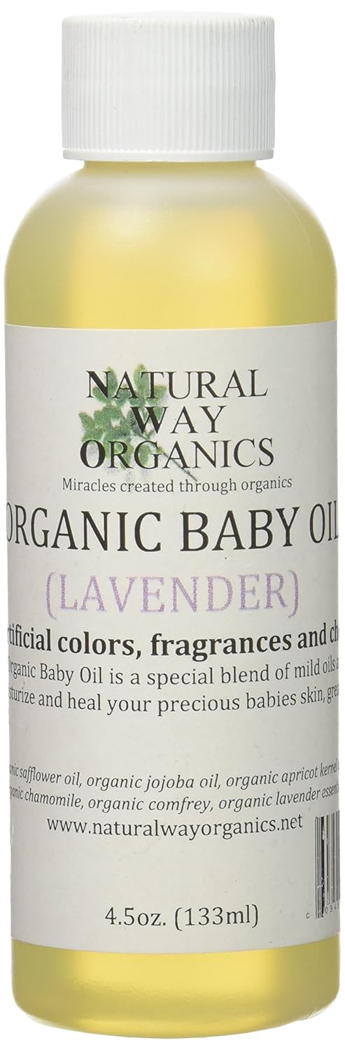 Organic Baby Oil (4.5 oz / 132ml)