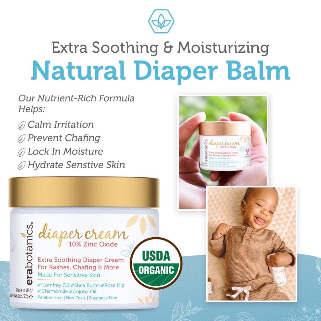 Era Organics Diaper Rash Cream for Baby
