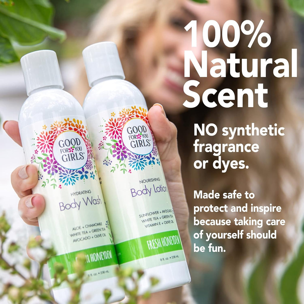 Good For You Girls Natural Body Lotion – Honeydew Scent (8 fl oz)