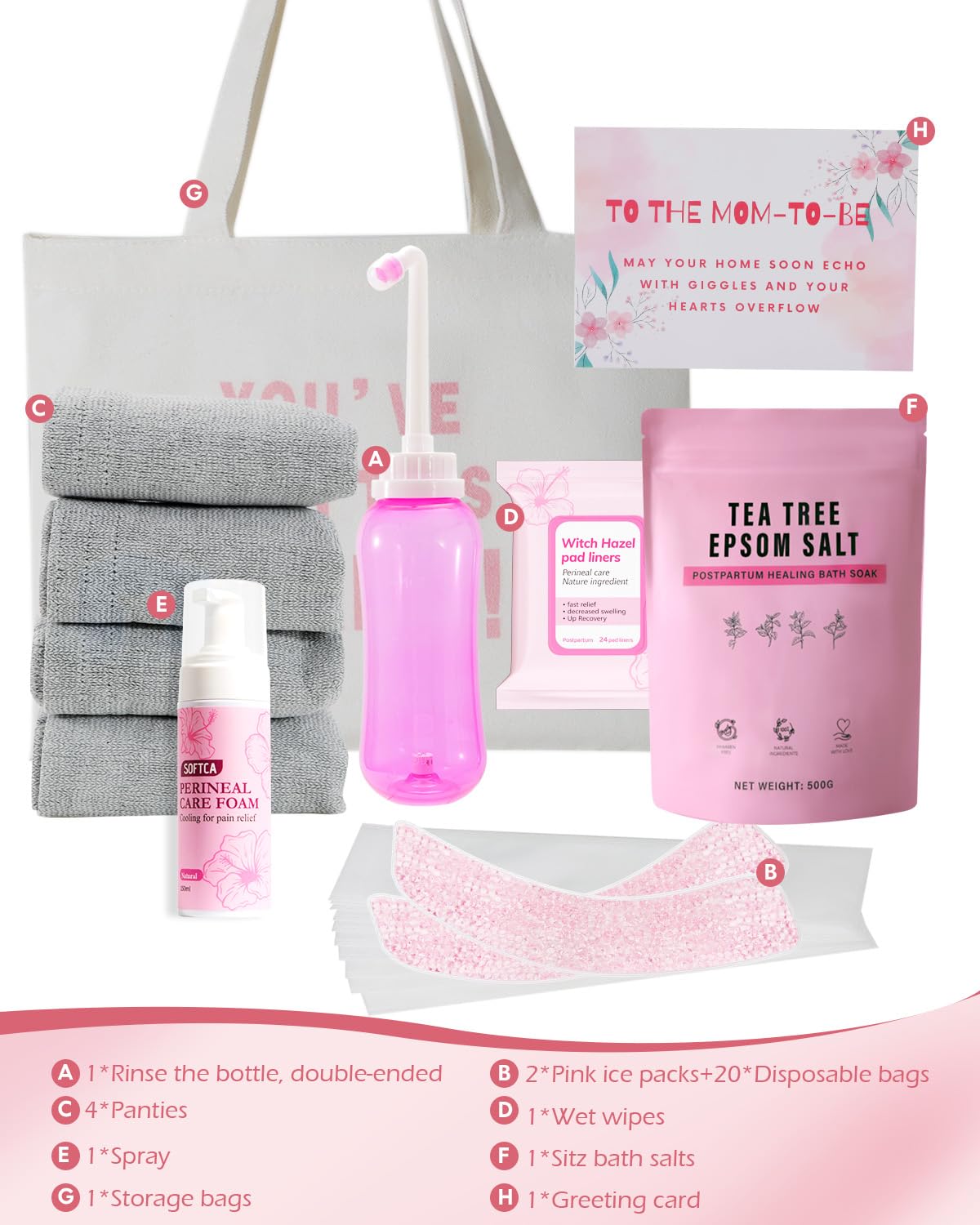 SOFTCA Postpartum Essentials Kit