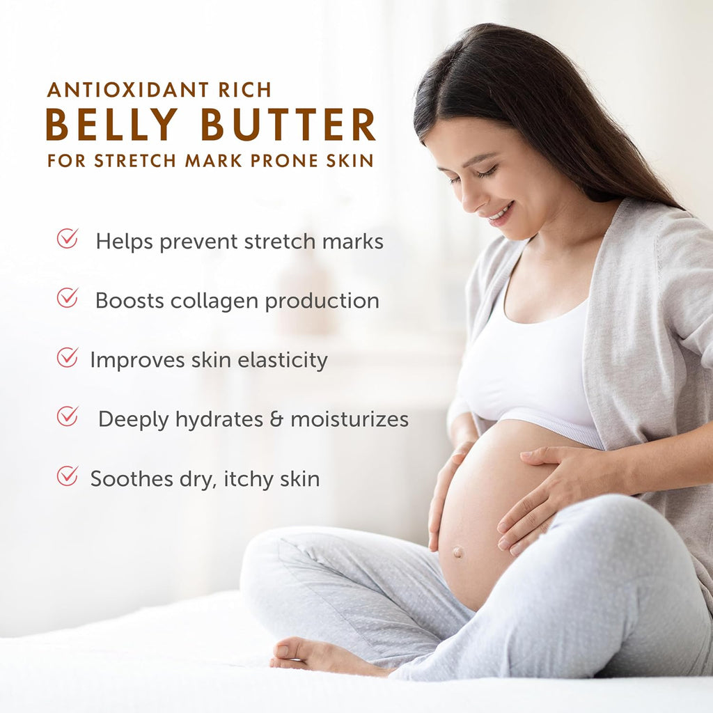 Belly Butter for Pregnancy & Stretch Mark Care