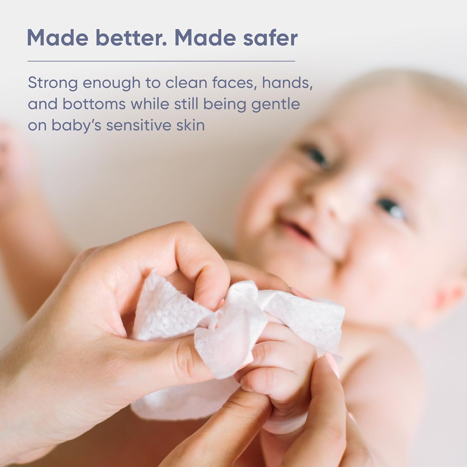 Organic Sensitive Baby Wipes (72 Count)