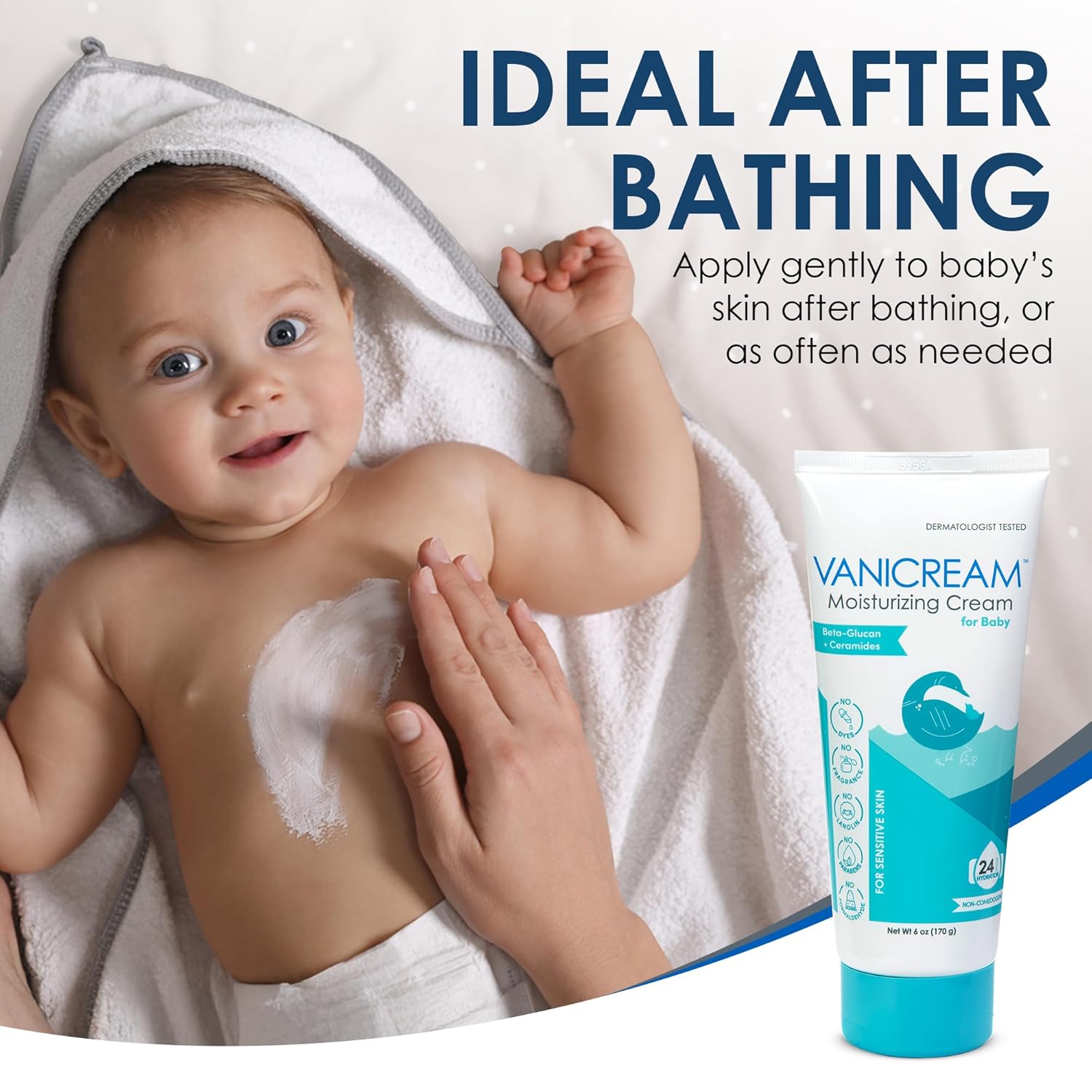 Vanicream Moisturizing Cream for Baby (6 Oz)