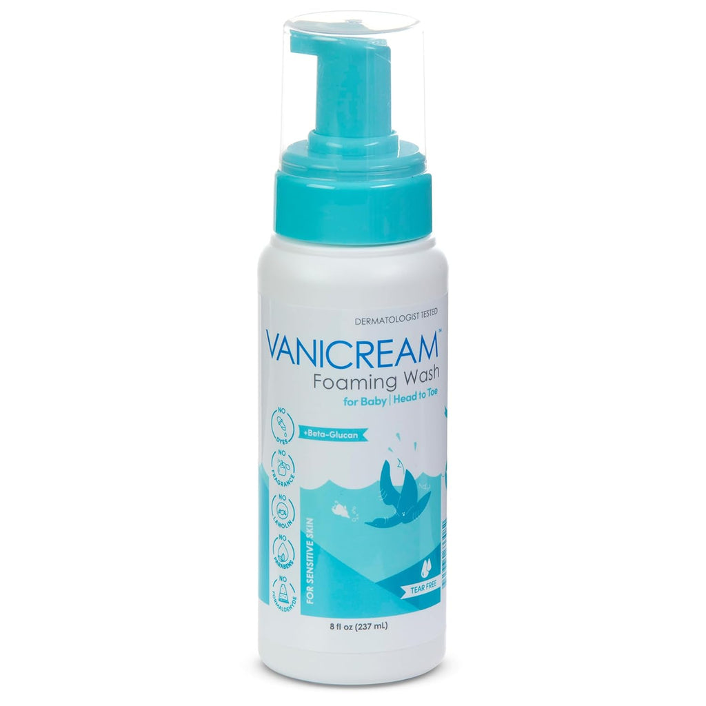 Vanicream Foaming Wash for Baby (8 Oz)