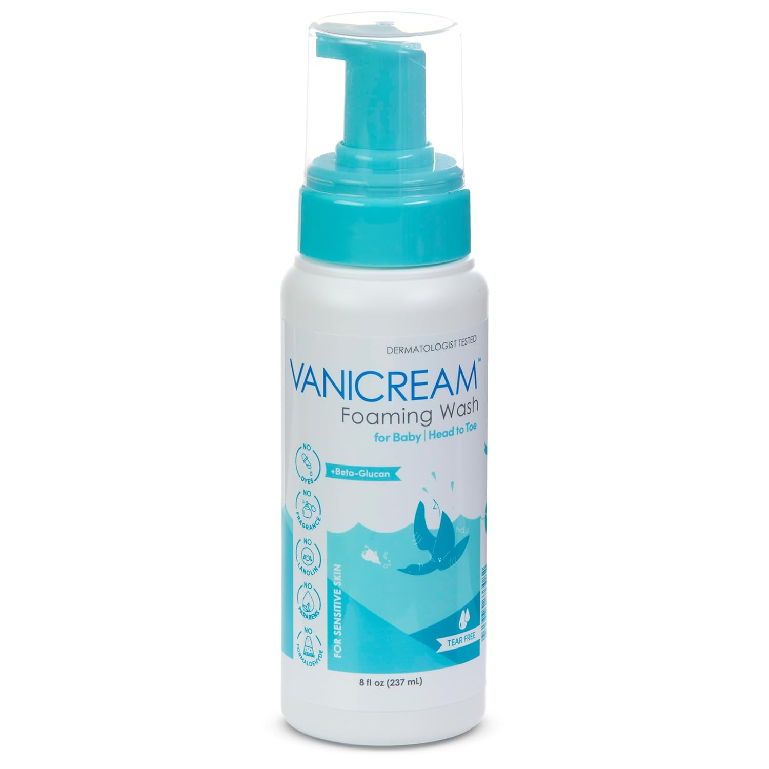 Vanicream Foaming Wash for Baby (8 Oz)
