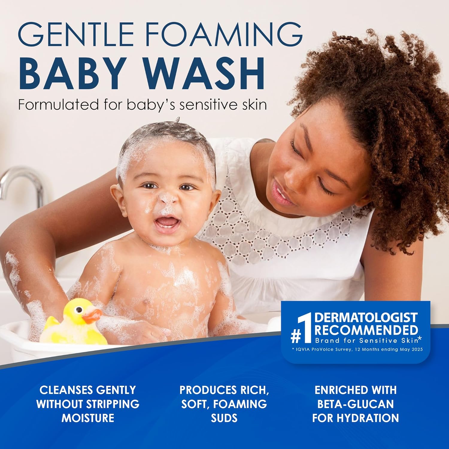 Vanicream Foaming Wash for Baby (8 Oz)