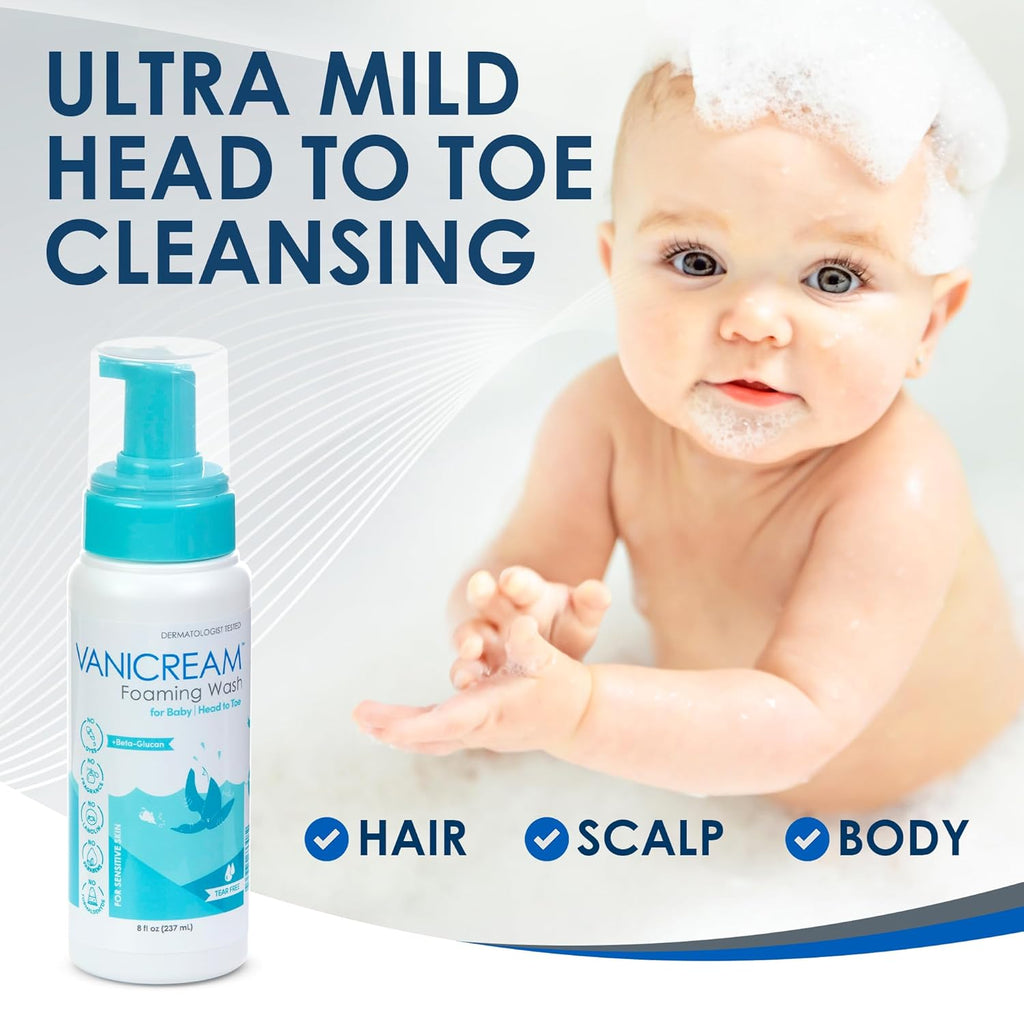Vanicream Foaming Wash for Baby (8 Oz)