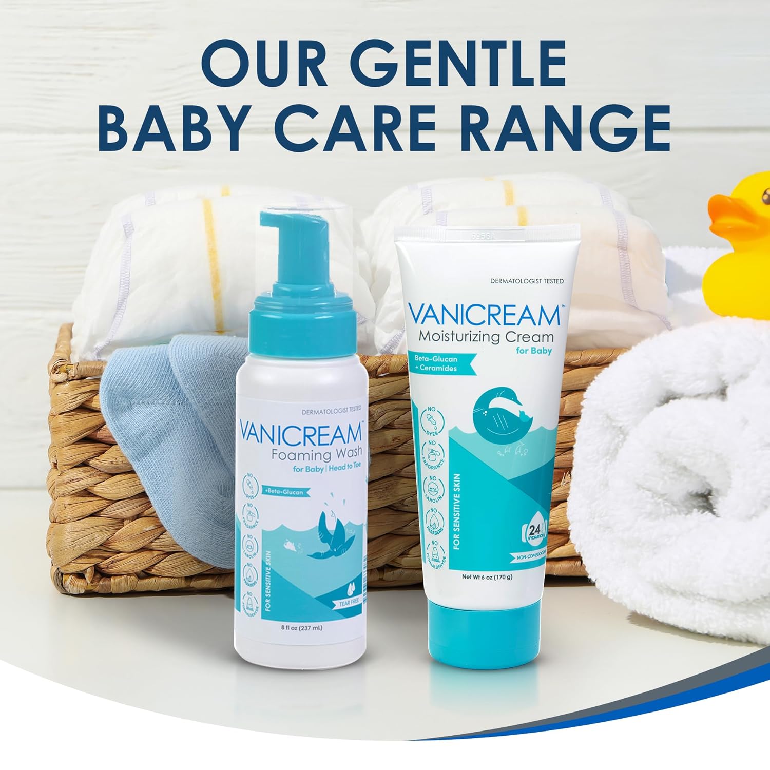 Vanicream Foaming Wash for Baby (8 Oz)