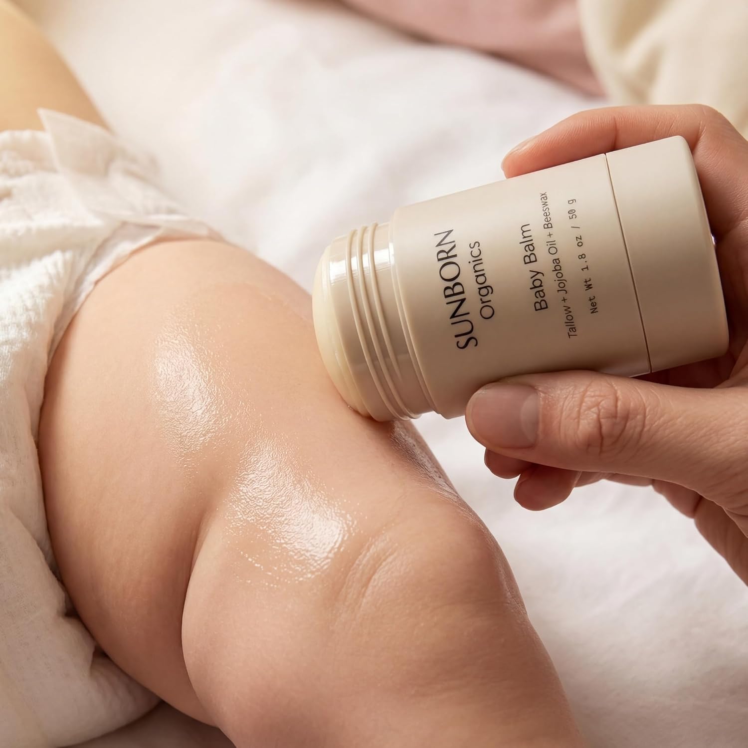 Baby Balm Moisturizing Stick for Sensitive Skin & Diaper Care